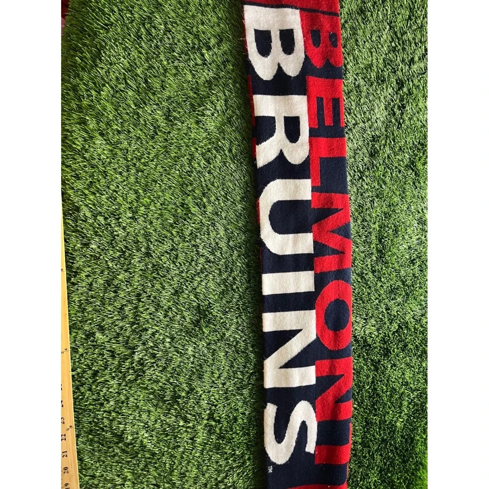 Belmont Bruins Fleece Scarf Mens One Size Red Blue NCAA Basketball The Game